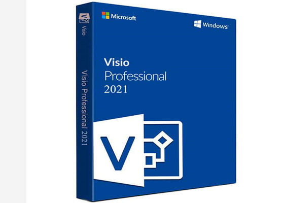 1.6 جيجاهرتز Microsoft Visio Professional 2021 الترخيص 1 الجهاز Windows 11