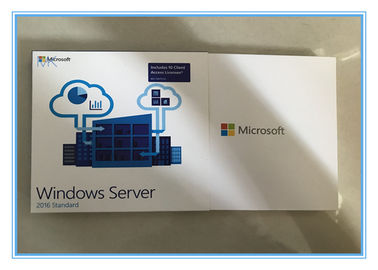 صندوق البيع بالتجزئة الكامل المختوم MS 10 CLT Windows Server 2016 Standard Edition