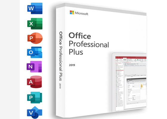 بطاقة مفتاح صلاحية ترخيص منتج Office 2019 Professional Plus مدى الحياة لأجهزة الكمبيوتر وليس MacOS
