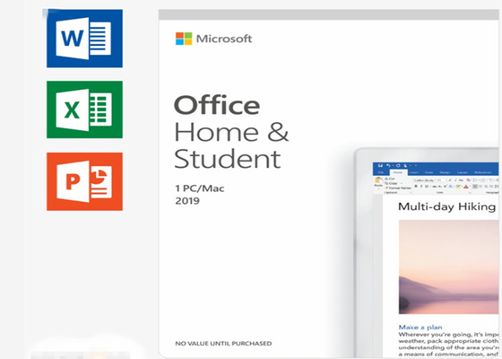 إصدار التنزيل الرقمي Microsoft Office Home and Student 2019 1pcs للكمبيوتر الشخصي