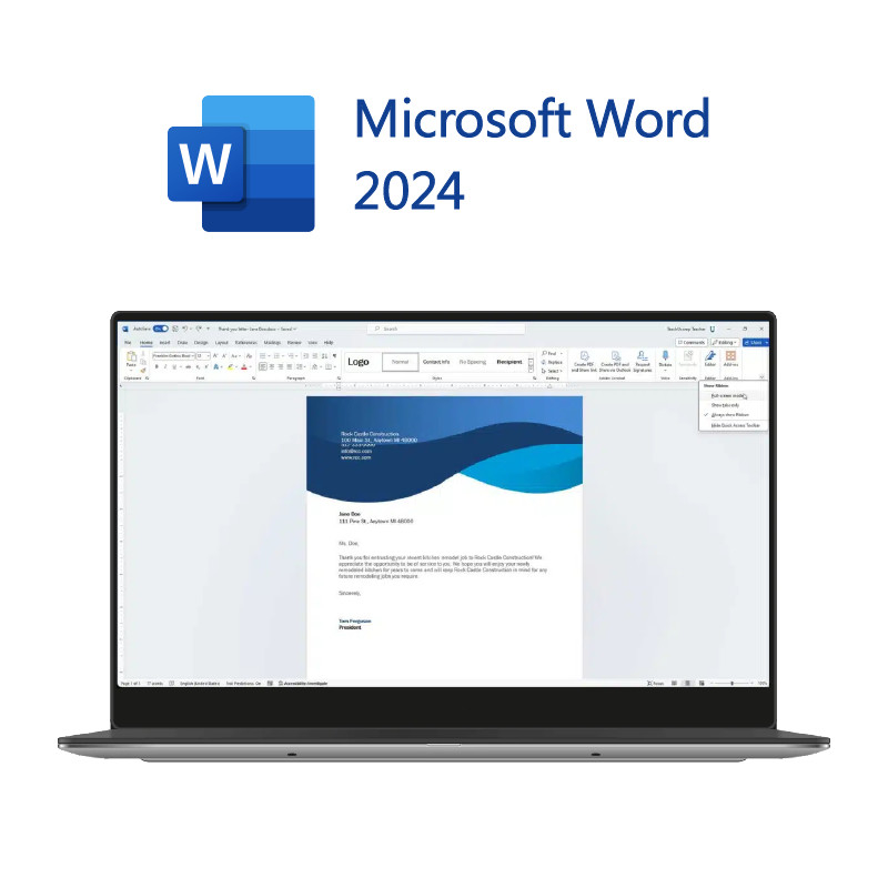 قم بتحديث تجربة Office الخاصة بك باستخدام Microsoft Office 2024 Home and Business Product Key