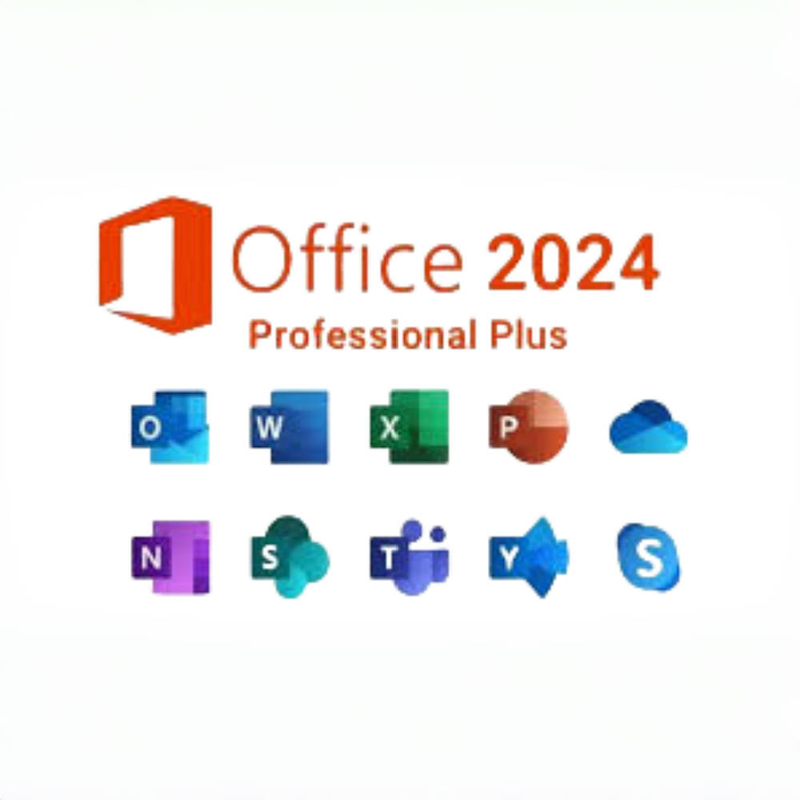 التكامل مع خدمات السحابة OneDrive Microsoft Office 2024 Professional Plus لنظام التشغيل Windows