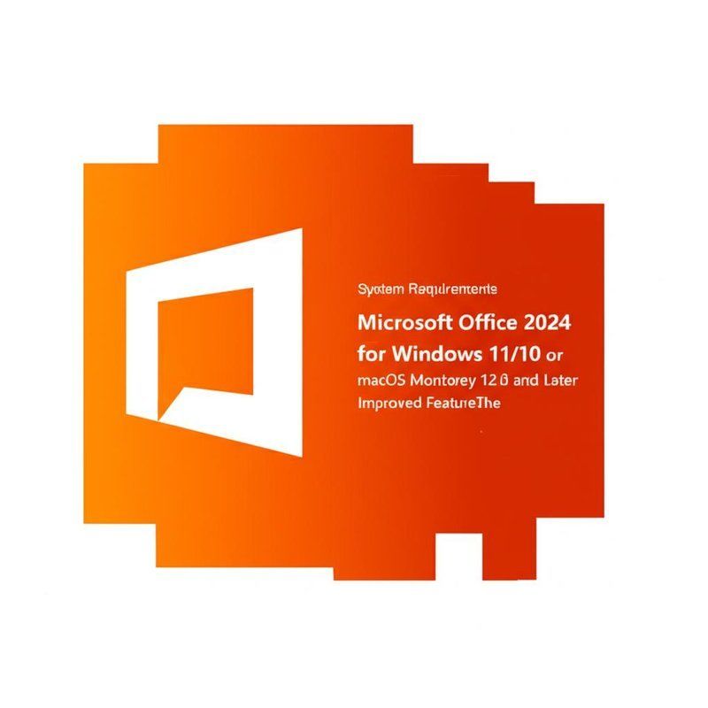 متطلبات النظام Microsoft Office 2024 لنظام التشغيل Windows 11/10 أو macOS Monterey 12.0 والإصدارات الأحدث ميزات محسنة