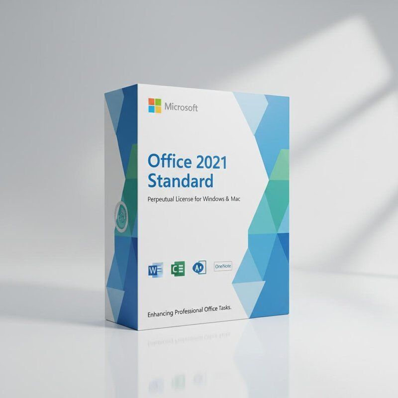 مكتب 2021 القياسي ترخيص Microsoft Office 2021 الدائم لأجهزة الكمبيوتر التي تعمل بنظام Windows و Mac لتعزيز مهام المكتب الاحترافية